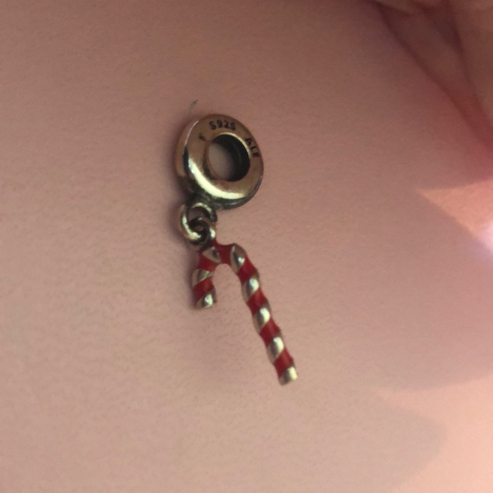 Pandora Dangle Charm- candy cane